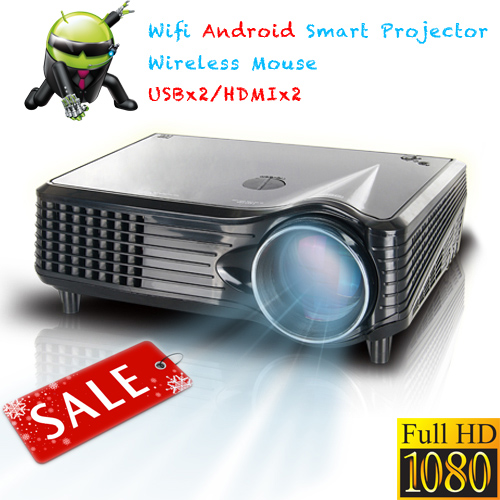 Quality Professional Good quality LCD LED video projector Android HDMI USB SD for 3D Home Cinema wholesale