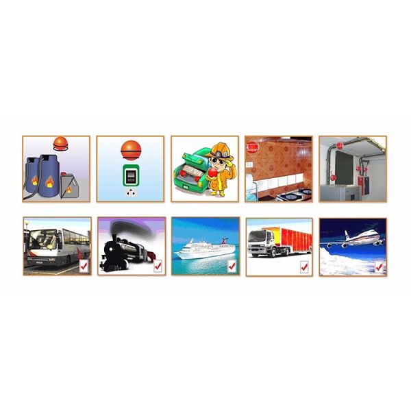 Fire Protection Equipment Fire Extinguisher Ball OEM For Building / Home