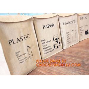 jute clothes store receive cube storage basket, Toys,Shoes,Clothes Organizing