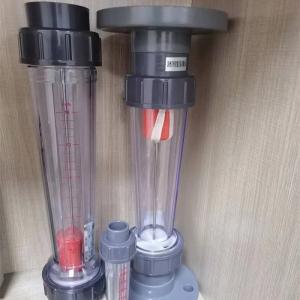 Cheap Transparent Plastic Rotameter for Chemical and Light Industry Applications for sale