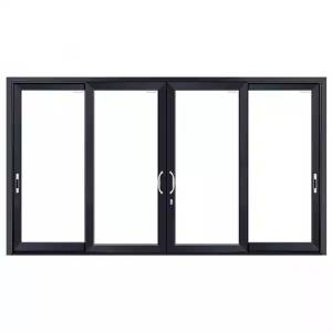 Thermal Break Double Glazed Aluminum Sliding Window Door Tempered Low E