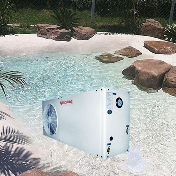 Stainless Steel Side Blower Air Source Swimming Pool Heat Pump Side Blowing Independent Household Water Heater