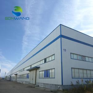 Custom Steel Structure Warehouse with PU Sandwich Wall Cladding