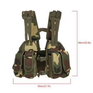 Custom Wholesale High Quality Jungle Tactical Training Breathable Nylon Fully