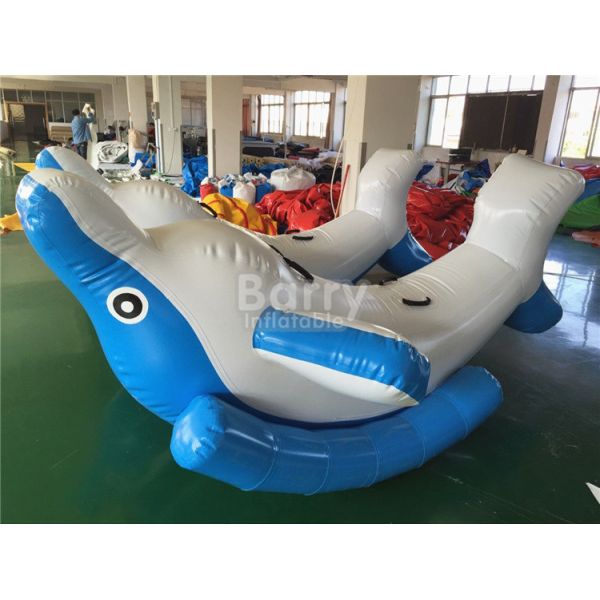 Quality Summer Inflatable Water Toys For Lake , Small Blow Up Dolphin wholesale