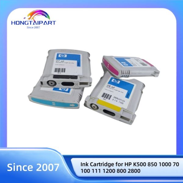 Ink Cartridge HP 11 C4836 C4837 C4838 C4844 for HP K500 850 1000 70 100 111 1200