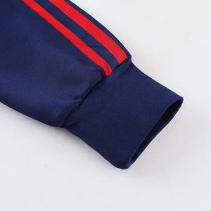 OEM ODM Soccer Football Training Tracksuit Royal Blue Jacket Set