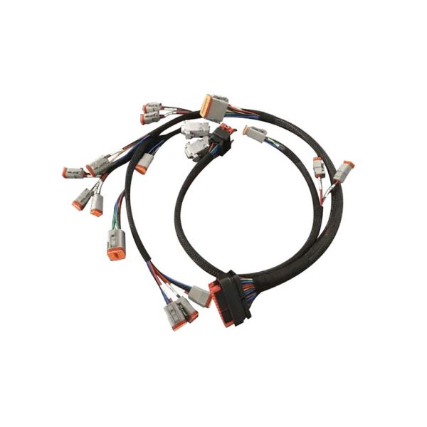Customizable PA Nylon Bellows Automotive Wiring Harness For Various Electrical