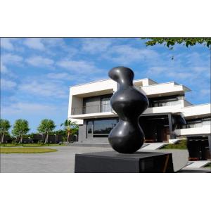 Cheap Customized Modern Abstract Sculpture , Metal Outdoor Abstract Yard Sculptures for sale