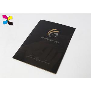 Eco Friendly Recycled File Folders , CMYK Color Hardcover Presentation Folder
