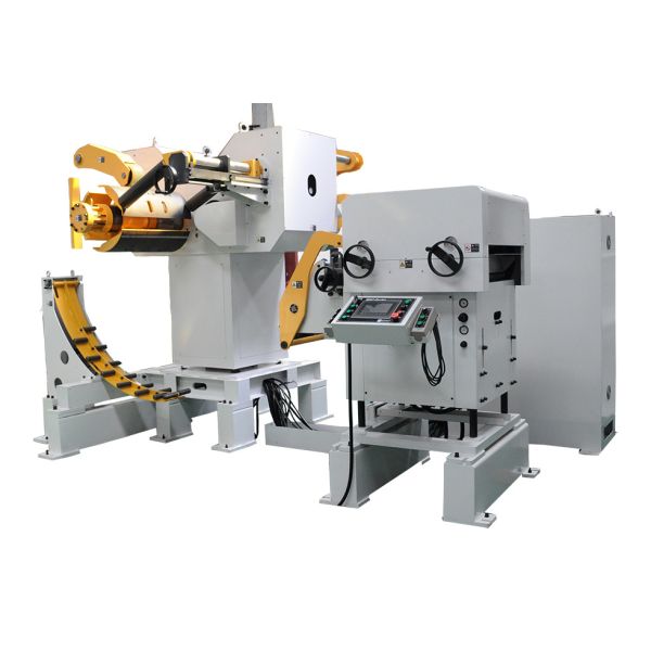 High Precision 3 in 1 Feeding Steel Coil Uncoiler Flatting Feeder Machine