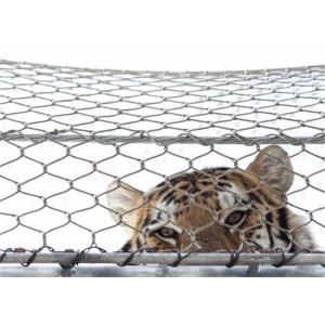 Ultrasonic Bath SS Wire Rope Zoo Mesh Tiger Fencing Flexible Light Weight
