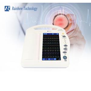 10.1 Inch Touch Screen Automatic ECG Machine digital 12 Channel Electrocardiogra
