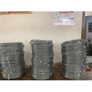 Granite Profiling Tools Diamond Wire Saw Rope Cutting Stone 8.8mm