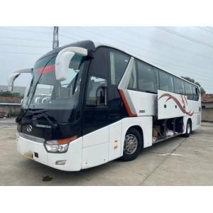 Used Kinglong Bus 53 Seats Double Doors Used Coach Bus XMQ6129 Left Steering