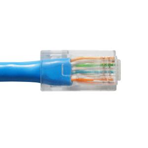 Cheap 8FT Cat6 Network Cable , CM Type PVC Jacket Cat6 Ethernet Cable PVC Insulation for sale