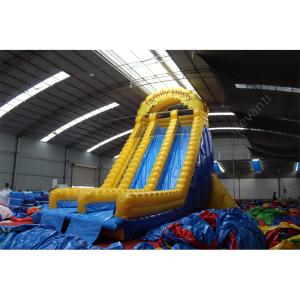 Unisex Custom Logo Printed Commercial Inflatable Water Slide for Giant Water Fun