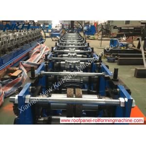 Top Hat Purlin Roof Truss Forming Machine With Embossing / Stiffener
