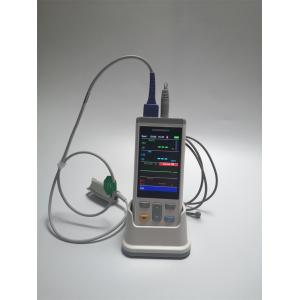 Handheld SpO2 ETCO2 Monitor Accurate Pulse Oximeter With Capnography Visual And
