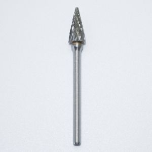 6mm Type M Tungsten Carbide Rotary Burr with 120° Point Angle and 3 Years