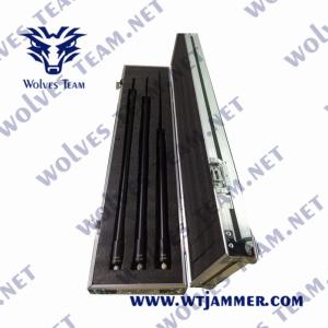 Military Units Handheld Signal Jammer 500 Meters GSM WIFI GPS 8 Bands