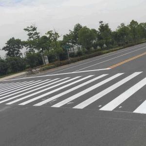 Hand Pushing Thermoplastic Road Marking Machine With Filter For Zebra Crossing