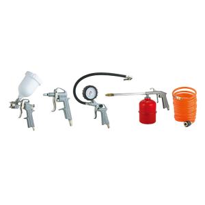 Professional Popular Model High Quality 5 Pieces Gravity Type Air Spray Gun Kit