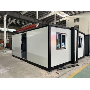 Expandable Prefab Homes with 12KW Power Consumption 27.5 ㎡ Floor Area for 2-4 People Capacity