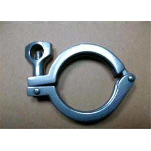 CF3M Stainless Steel Clamps Mechanical T Outlet P Clamp For Bar Mounts OEM