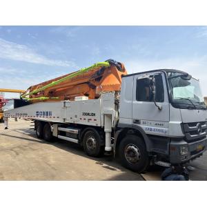 Used Zoomlion 52M Concrete Pump Truck with 120 m³/h Output and 8.7 MPa Pressure