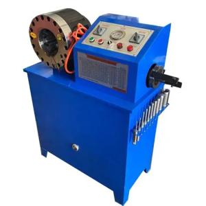 Double Functions Blue Color 2 Inch Hydraulic Hose Crimping Machine with 10 Sets