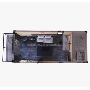 Galvanized Steel Square Tubes Prefab Container House Movable Prefabricated Home