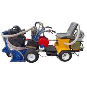 PCD Road Line Marking Removal Machine With Suction Recycle