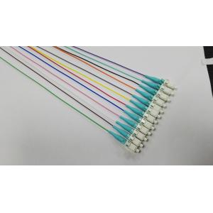 Customized MM LC/PC 0.9mm Simplex Fiber Optic Cable Pigtail