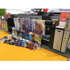 China Cmyk Digital Fabric Printing Equipment 6kw Heater Power Roll To Roll Plate Type on sale