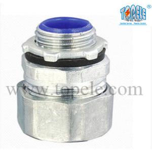 Cheap 1-1/2&quot; Zinc Male Electrical IMC Pipe Connector For Rigid Compression Fittings for sale