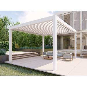 2.5mm Automatic Insulated Aluminum Pergola With Open Roof
