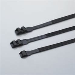 Double locking, multi locking cable ties