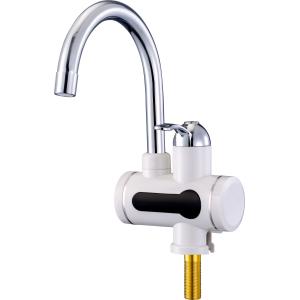 Cheap Bathroom IPX4 Instant Digital Electric Hot Water Tap 360 Degree Rotating for sale