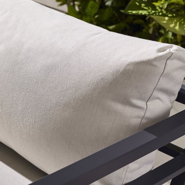 Minimalist Modern Style Outdoor Furniture Set Aluminum Frame Coffee Table Included