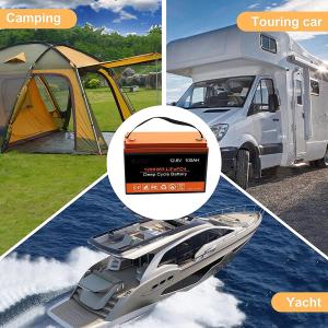 Cylindrical 12Ah Deep Cycle 12V LiFePO4 Lithium Battery Customization