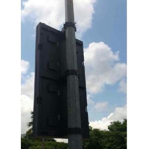 Wireless Outdoor LED Billboard Wifi 3G 4G Control Lamp Pole Application Rear