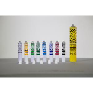 China Deformable Aluminum Tubes With Plastic Cap For Cream on sale