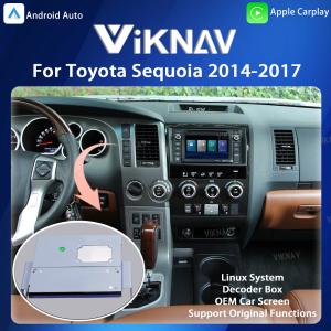 Viknav Linux System Decoder Box Apple Android Wireless Auto CarPlay For Toyota
