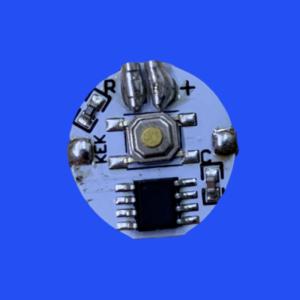 Cheap KEK 4-Mode Microlight LED Flasher Chip Board with Replaceable 2-Pin LEDs Multi-Color Strobe &amp; Flash Modes for sale