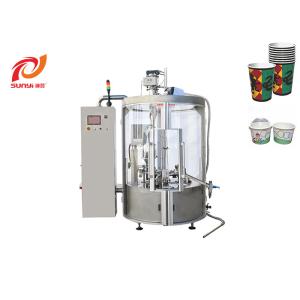 SKP-1N Rotary Yoghurt Plastic Cup Filling Packaging Machine