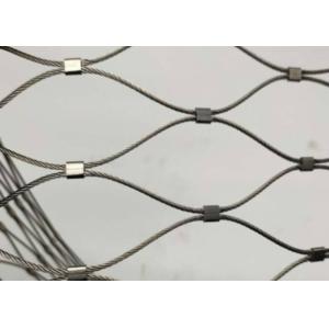 2.5mm Stainless Cable Mesh Black Oxidized Zoo Aviary Mesh
