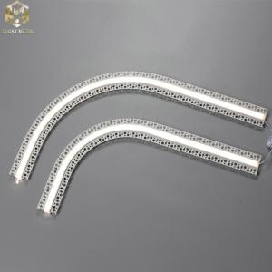 ​Industrial Aluminium Profile For LED Strips Heat-Resistant Snap-Fit Structure
