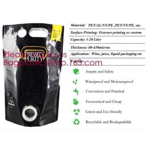 Wine Juice Bag in box packaging 3l 5l 10l plastic wine bags,Fruit Juice Beverage