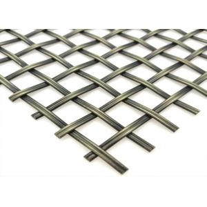 Modern Bronze Decorative Steel Wire Mesh For Cabinets 50mm 4mm